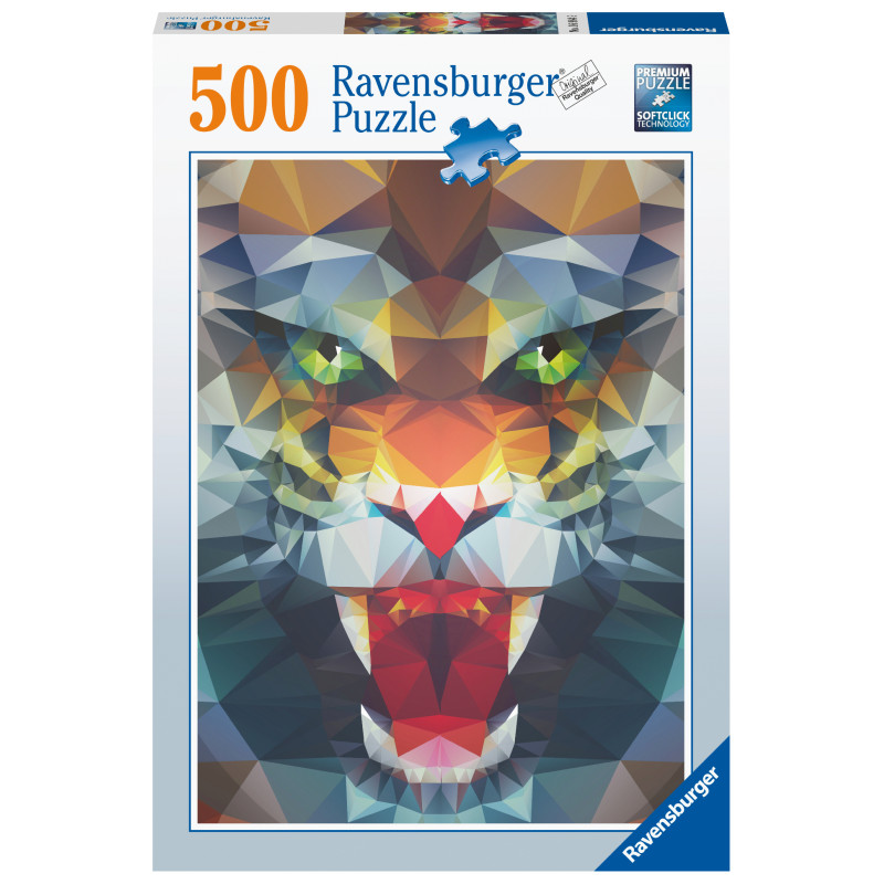 Ravensburger pusle 500 tk Graafiline lõvi