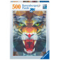 Ravensburger Puzzle 500 pc Graphic Lion