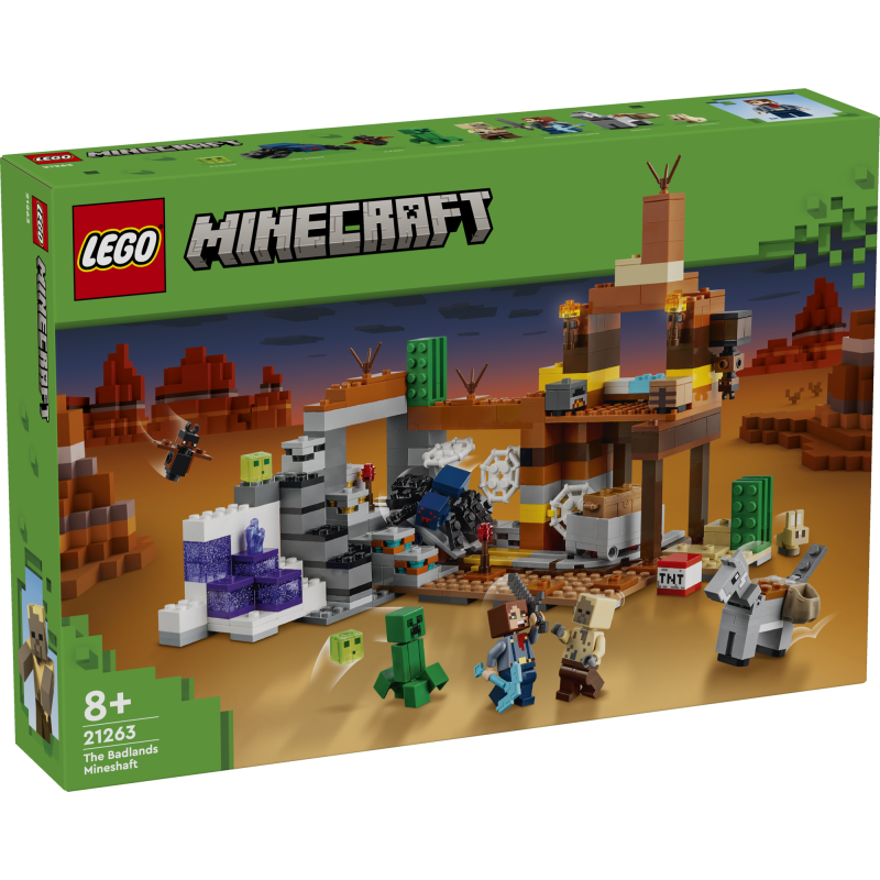 LEGO Minecraft Badlandi kaevandusšaht