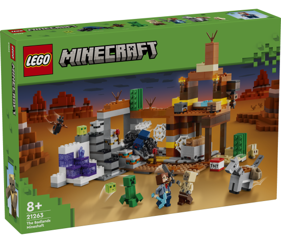 LEGO Minecraft Badlandi kaevandusšaht