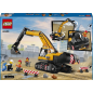 LEGO City Yellow Construction Excavator