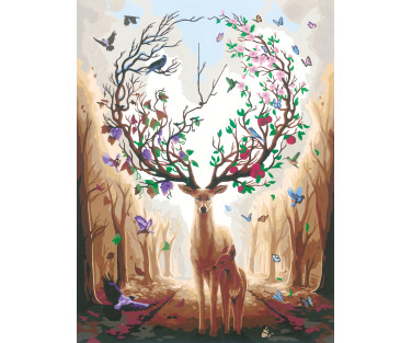 Ravensburger Paint by Number Magic Deer