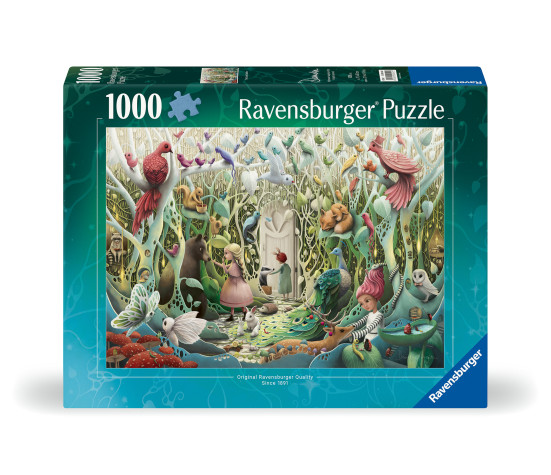 Ravensburger pusle 1000 tk Salajane aed