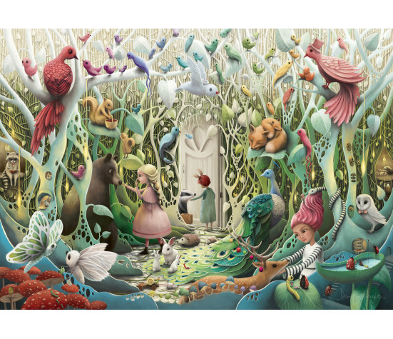 Ravensburger Puzzle 1000 pc Secret Garden