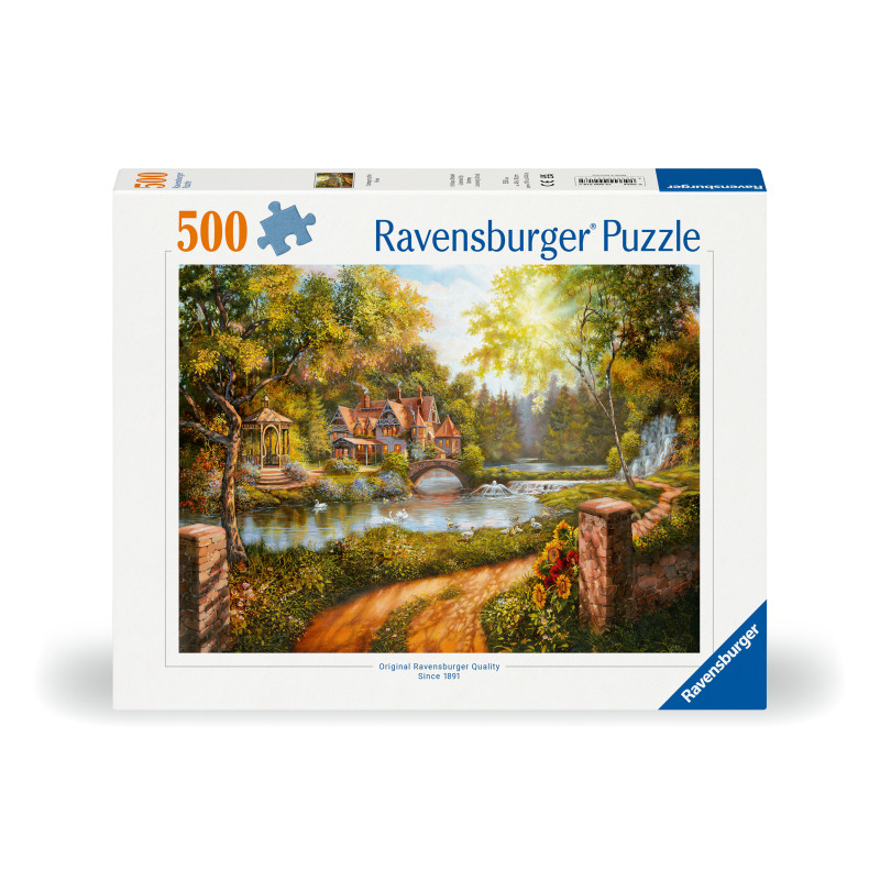 Ravensburger pusle 500 tk Maamaja järve ääres