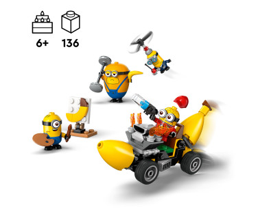 LEGO Minions Käsilased ja banaaniauto