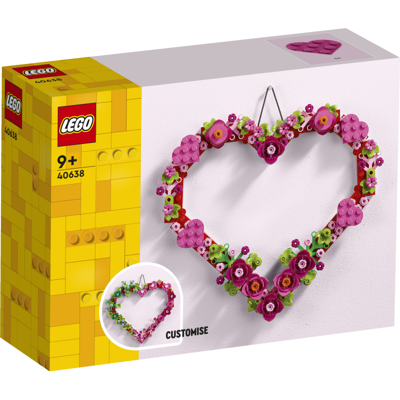 LEGO Icons Heart Ornament