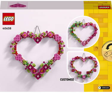 LEGO Icons Heart Ornament