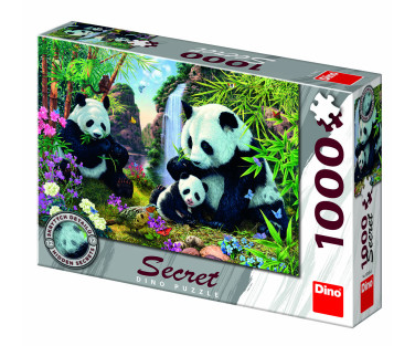 Dino Secret Puzzle 1000 pc Pandas