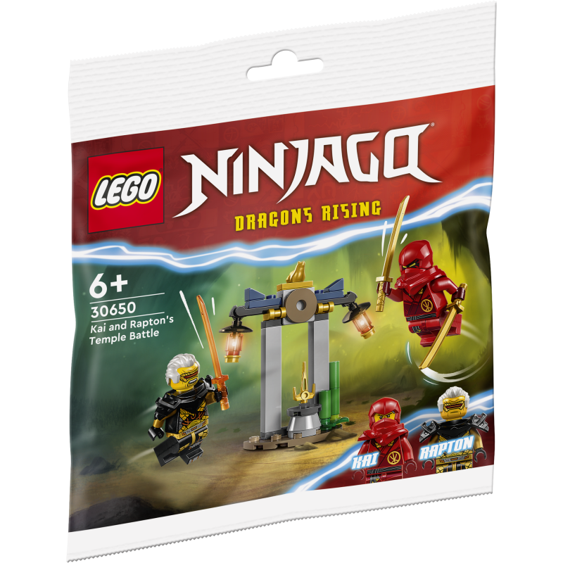 LEGO Ninjago Kai and Rapton's Temple Battle