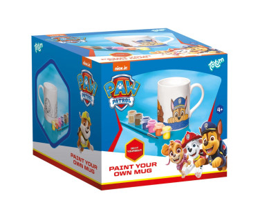 Värvi ise tass Paw Patrol