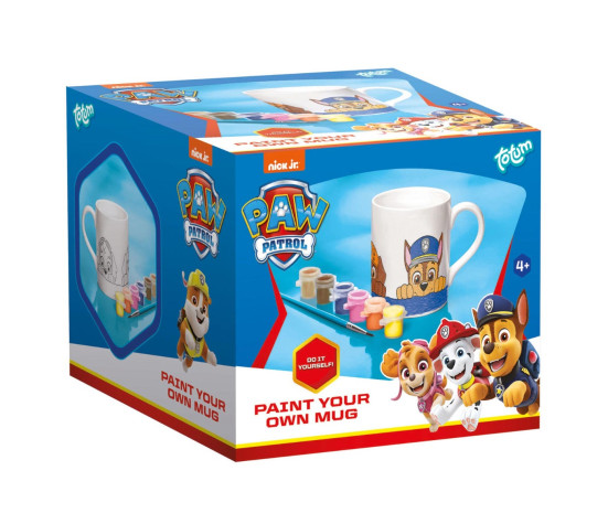 Värvi ise tass Paw Patrol