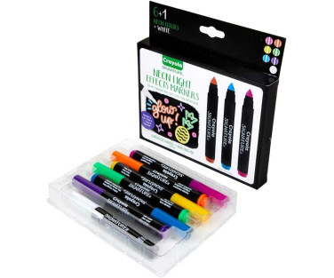 Crayola Neon Light markerid 6 tk