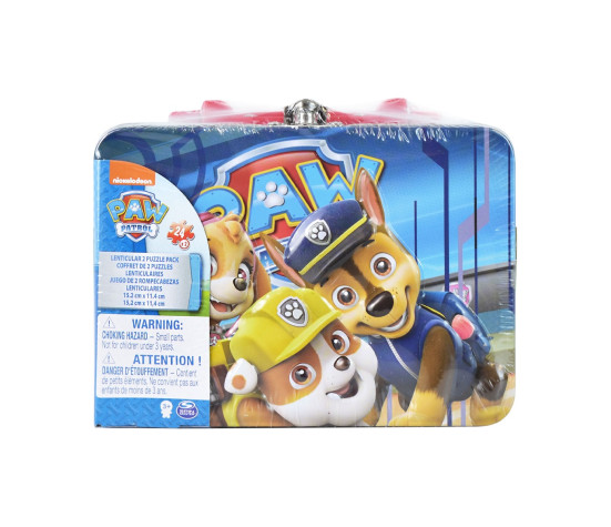 Puslekomplekt Paw Patrol Jigsaw, kohvris