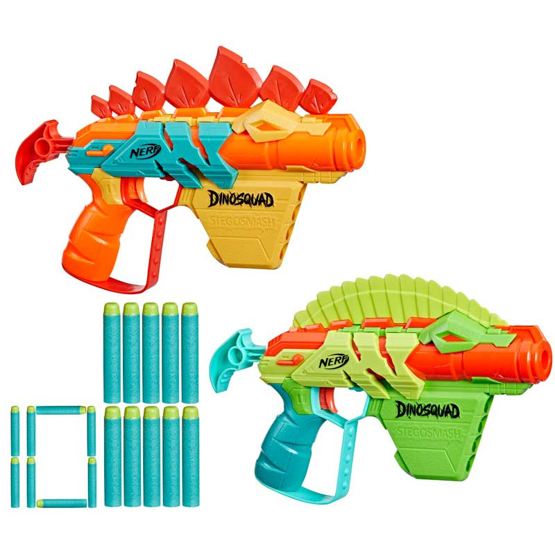 Nerf mängurelv Dinosquad Stego 2-pakk