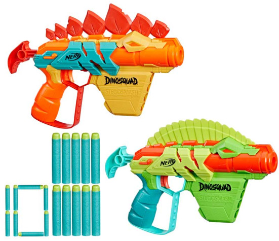 Nerf mängurelv Dinosquad Stego 2-pakk