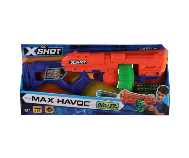 Zuru X-Shot mängupüstol Excel Havoc + 24 noolt