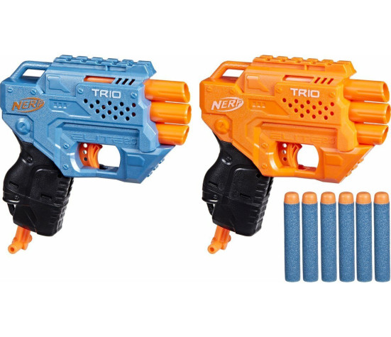 Nerf Elite mängupüstolid 2.0 Trio 2-pakk