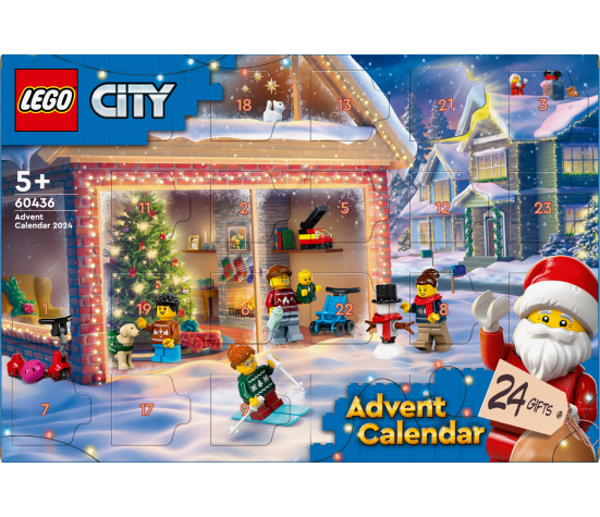 Lego City 2024 advendikalender 60436