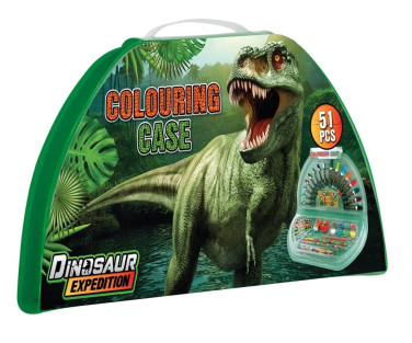 Joonistamise komplekt Dinosaurus, 51 osa