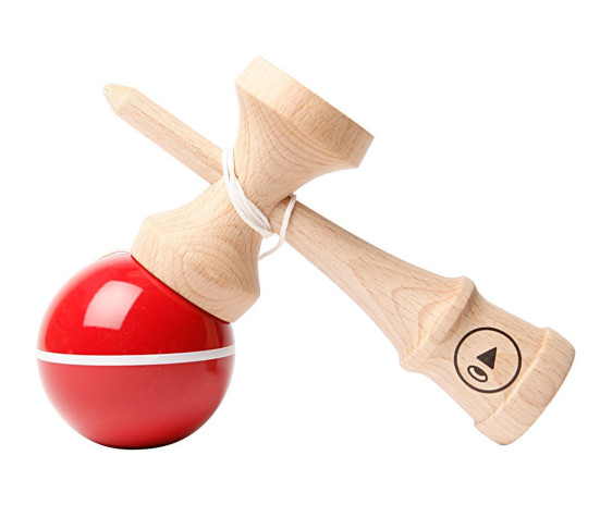 Kendama Play Pro II Slick red 18,5 cm