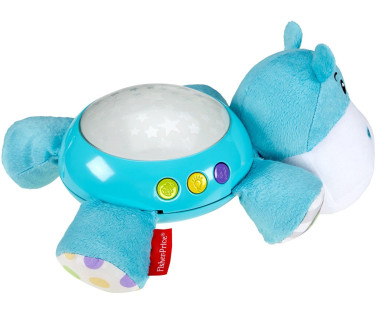 Fisher-Price® rahustav jõehobu öölamp