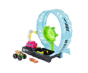 Hot Wheels® Monster Trucks® pimedas helendav surmasõlmerada