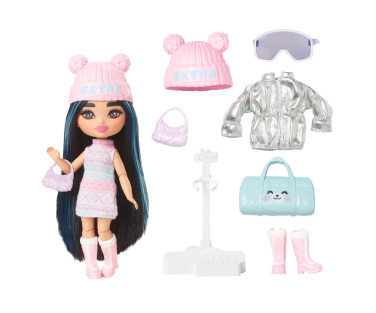 Barbie® Extra Mini reisinukk Snow