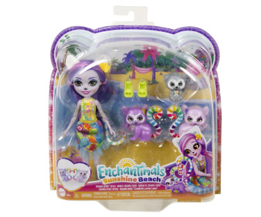 Enchantimals® nukk Lemur ja pere