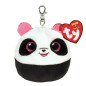 TY Squishy Beanies võtmehoidja panda Bamboo 9 cm