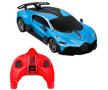 Puldiauto Bugatti Divo 1:24, esituledega