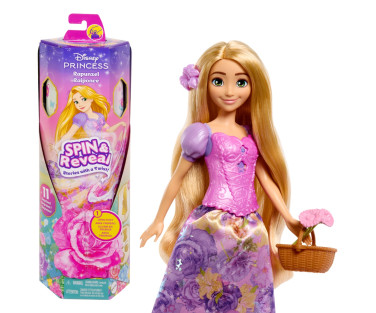 Disney Princess Spin & Reveal Rapunzel üllatusnukk