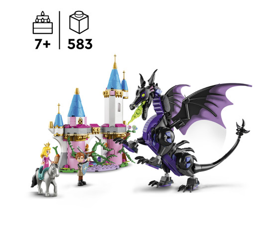 LEGO Disney Pahatari draakoni kuju