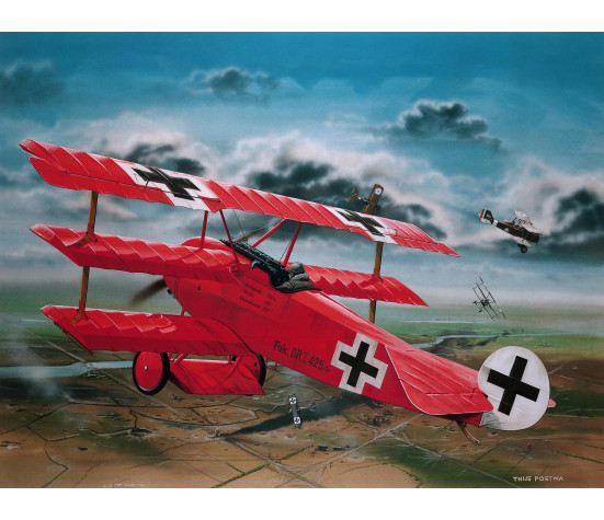 Revell Fokker Dr.1 `Richthofen` 1:28