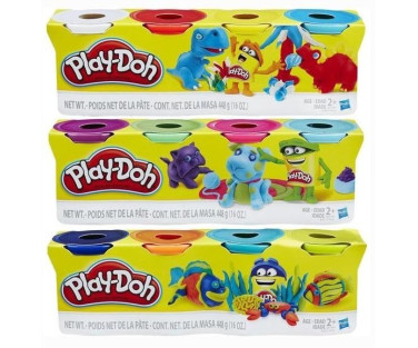 Play-Doh voolimismassi komplekt Classic 4 tk