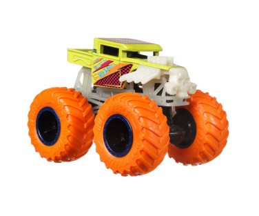 Hot Wheels® Monster Trucks® pimedas helendavad sõidukid