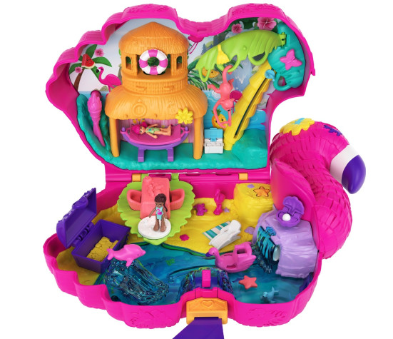 Polly Pocket® flamingo mängutoos