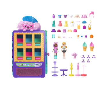 Polly Pocket® kohvik riideautomaadiga