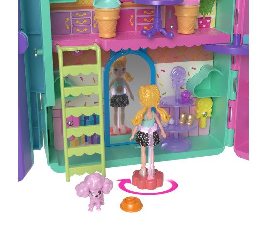 Polly Pocket® kohvik riideautomaadiga