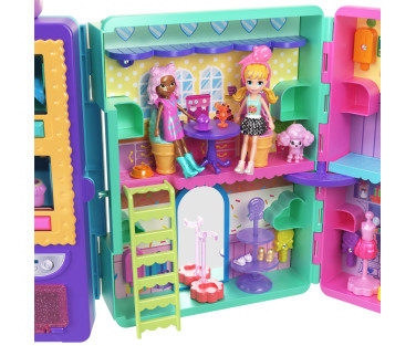 Polly Pocket® kohvik riideautomaadiga