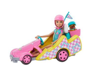 Barbie® Go-Kart ja nukk Stacie