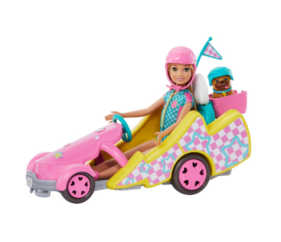 Barbie® Go-Kart ja nukk Stacie