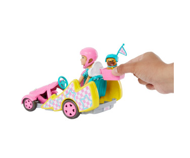 Barbie® Go-Kart ja nukk Stacie