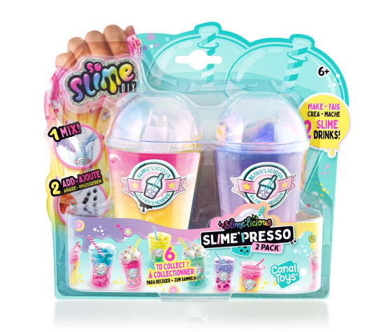 SO SLIME lima valmistamise komplekt Slime drinks, 2tk