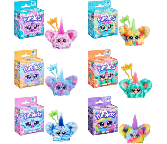 FURBY interaktiivne mänguasi Furblets 5 cm