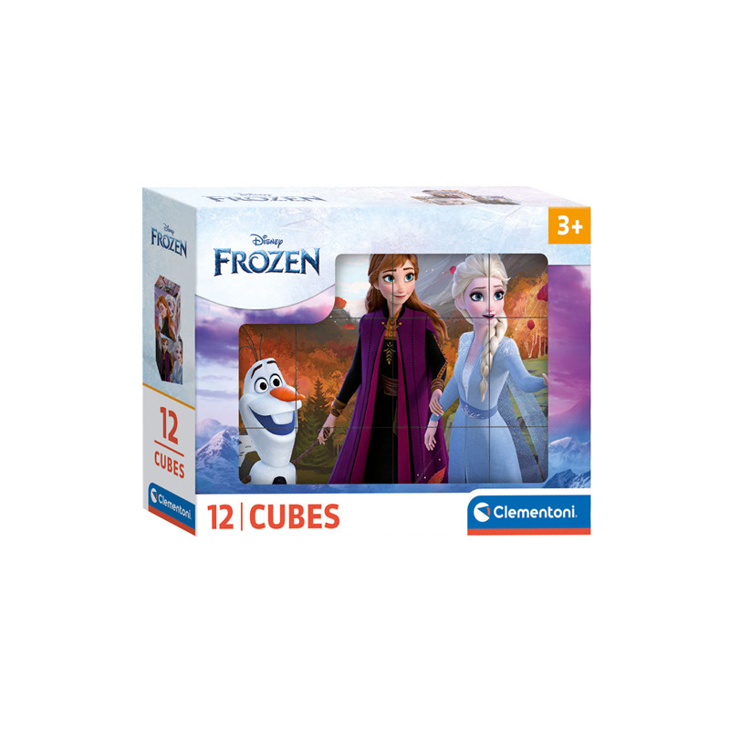 Clementoni pusle Frozen kuubik 12 tk