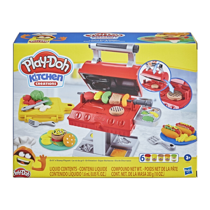 Play-Doh Grill and Stamp komplekt