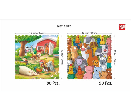 Pusle Jigsaw Farm 2 x 90 tk