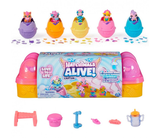 Hatchimals Alive 5 tk pakis