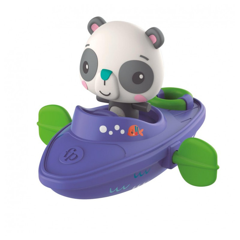 Fisher Price vannimänguasi paadiga panda